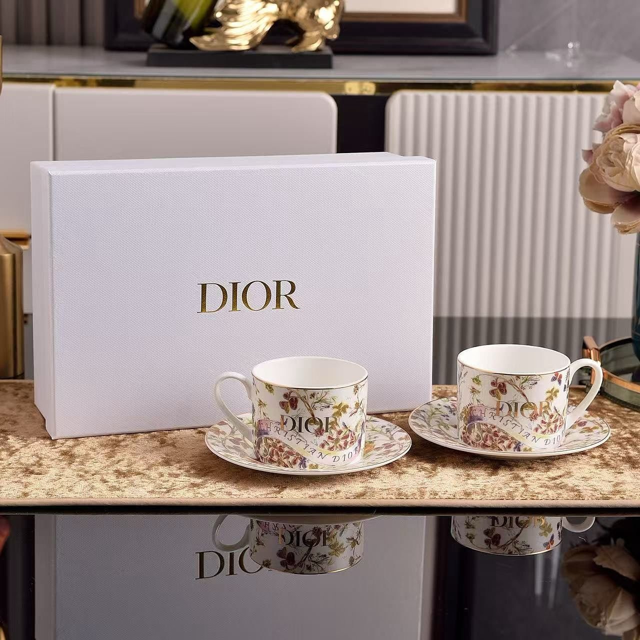 Dior tea Cups set of two